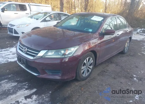 2014 Honda Accord Lx из США, поврежденный, VIN 1HGCR2F39EA301496